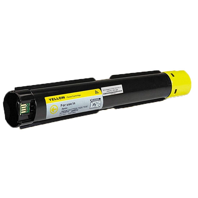 Toner compatible Xerox VersaLink C7000 jaune - Remplace 106R03758/106R03762