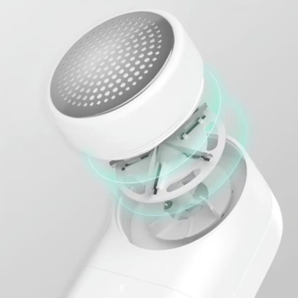Xiaomi Lint Remover, rasoir anti-bouloches - Port de chargement USB-C - Couleur Blanc