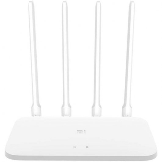 Xiaomi Mi Router 4A AC1200 - 5GHz jusqu'à 867Mbps; 2,4 GHz jusqu'à 300 Mbps - 4 antennes externes - Couleur blanche