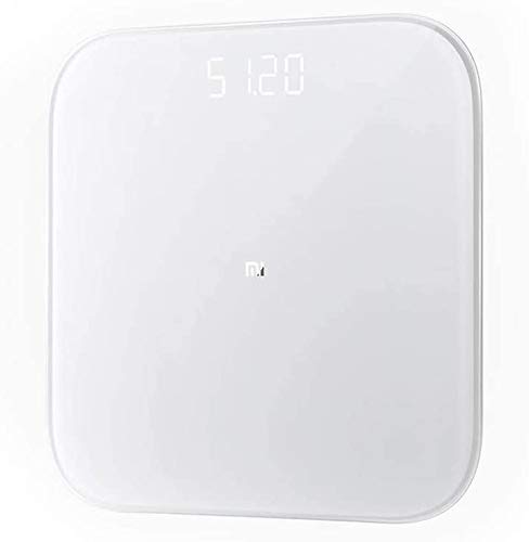 Xiaomi Mi Smart Scale 2 Smart Scale Bluetooth 5.0 - Haute Précision - Écran LED - Couleur Blanche