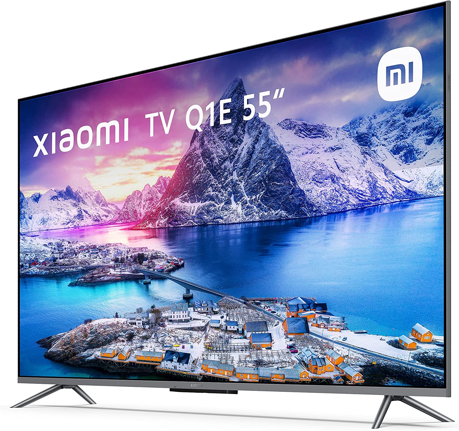 Xiaomi Mi TV Q1E Smart TV 55" QLED 4K HDR10+ - WiFi, HDMI, USB 2.0, Bluetooth - Angle de vision : 178° - VESA 200x200mm