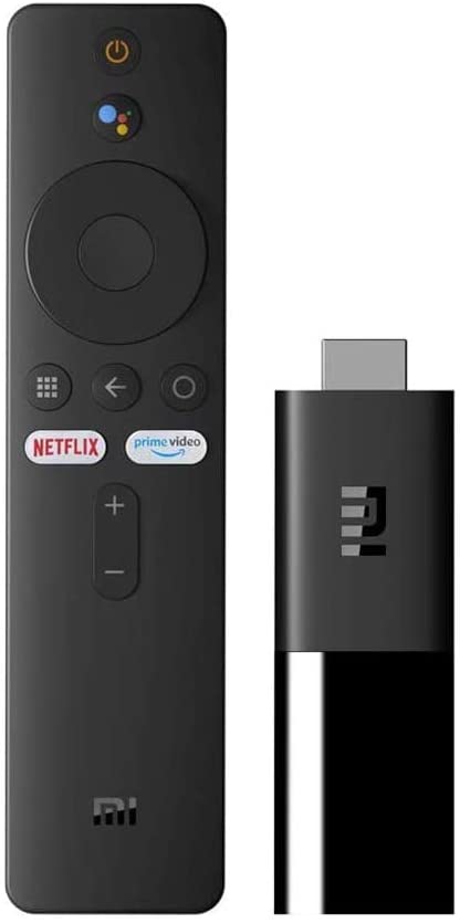 Xiaomi Mi TV Stick Portable Streaming Content Player Full HD WiFi - Bluetooth 4.2 - Android 9.0 - Son Dolby et DTS - Smartcast - Télécommande - Couleur Noir