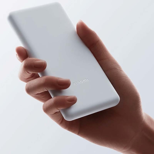 Xiaomi PowerBank Lite 10 000 mAh - 2 ports USB-A, 1 port USB-C - Charge rapide 22,5 W - Charge simultanée jusqu'à 3 appareils
