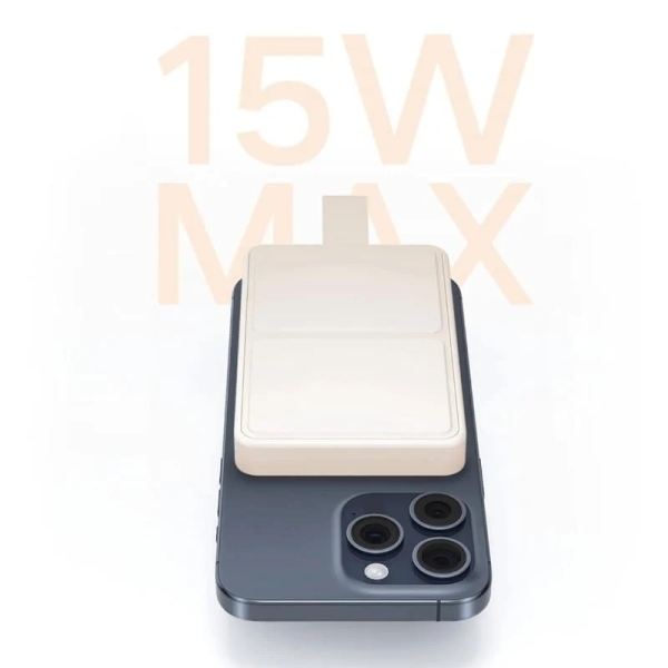 Xiaomi PowerBank magnétique 6000 mAh - Double USB-C - Charge rapide 15 W