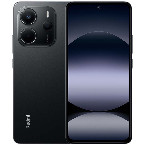 Xiaomi Redmi Note 14 Smartphone Écran AMOLED 6,67" - 6 Go - 128 Go - Appareil photo principal 108 MP - Batterie 5500 mAh - HyperCharge 33 W - Couleur noire