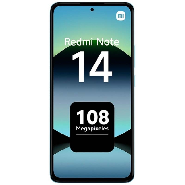 Xiaomi Redmi Note 14 Smartphone Écran AMOLED 6,67" - 8 Go - 256 Go - Appareil photo principal 108 MP - Batterie 5500 mAh - HyperCharge 33 W - Couleur Bleu