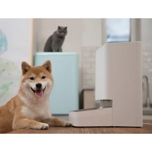 Xiaomi Smart Pet Food Feeder Distributeur automatique pour animaux - Capacité de 3,6 L - Imperméable et frais - Distribution régulée