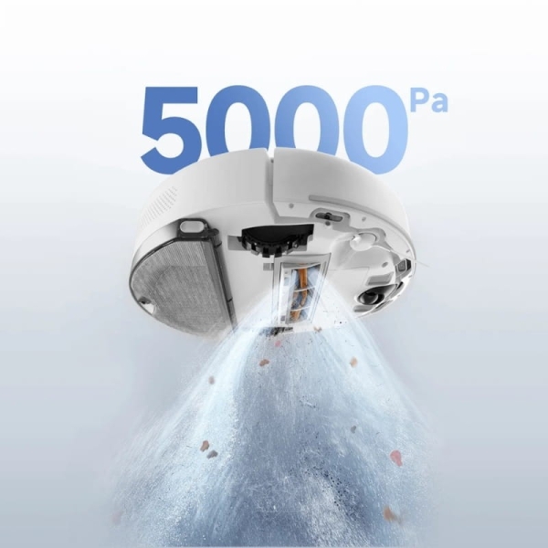 Xiaomi Vacuum S40C Aspirateur robot intelligent WiFi 5000 Pa - Balayage, aspiration et nettoyage - Batterie 2600 mAh - Nettoyage intelligent