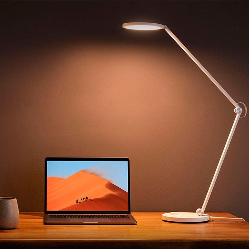Xiaomi Mi Smart LED Desk Lamp Pro Bluetooth 4.2 WiFi Desk Lamp - 700lm - Commande vocale - Blanc