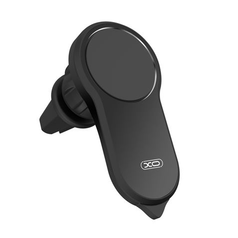 XO C62 Support Voiture Magnétique 3 en 1 pour Smartphones + Cutter + Marteau de Sécurité - Fixation sur Sortie d'Aération - Rotation 360º