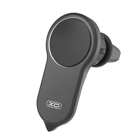 XO C62 Support Voiture Magnétique 3 en 1 pour Smartphones + Cutter + Marteau de Sécurité - Fixation sur Sortie d'Aération - Rotation 360º