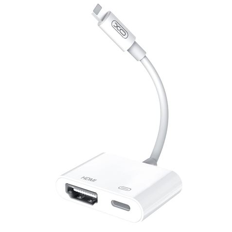 XO Lightning Hub avec 1x HDMI et 1x USB-C