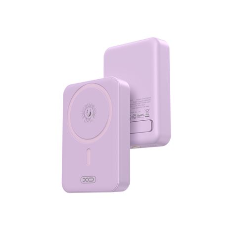 XO Powerbank 10000Mah - Connexion Magnétique - Charge Rapide - Couleur Rose