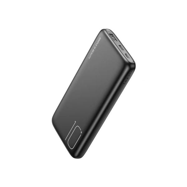 XO Powerbank PR182 - 10000MAH - Indicateurs LED - Charge Rapide - USB - Type C - Couleur Noir