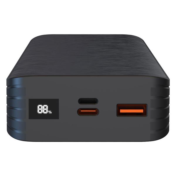 XO PR144 Powerbank 20000MAH - USB + Type C - Ecran LCD - Charge Rapide - Couleur Noir