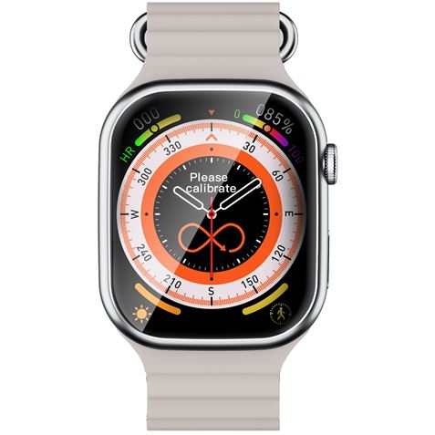 XO Smartwatch W8 PRO 2.01 - Appels BT - Couleur Argent